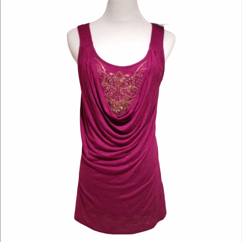 Apt 9 Purple Tank NWT